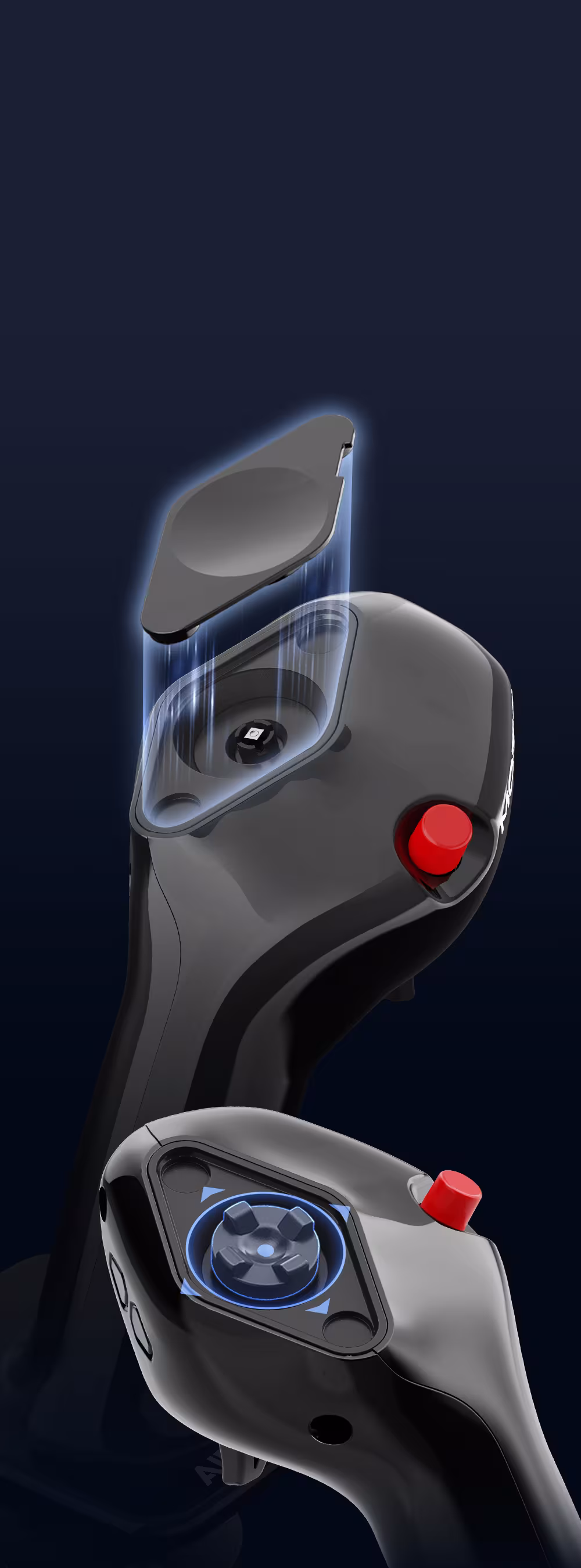 Moza Airbus MA3F removable dpad